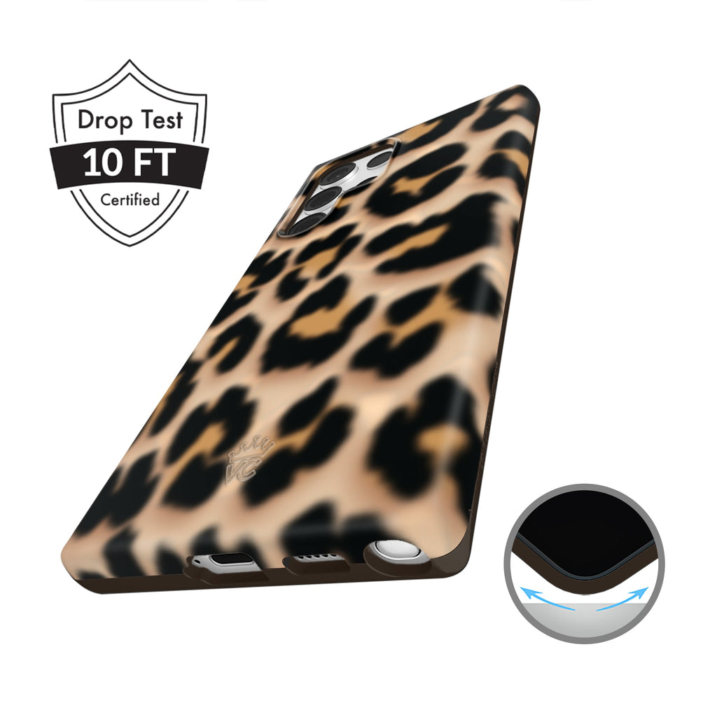 It Girl Blonde Leopard Samsung Case