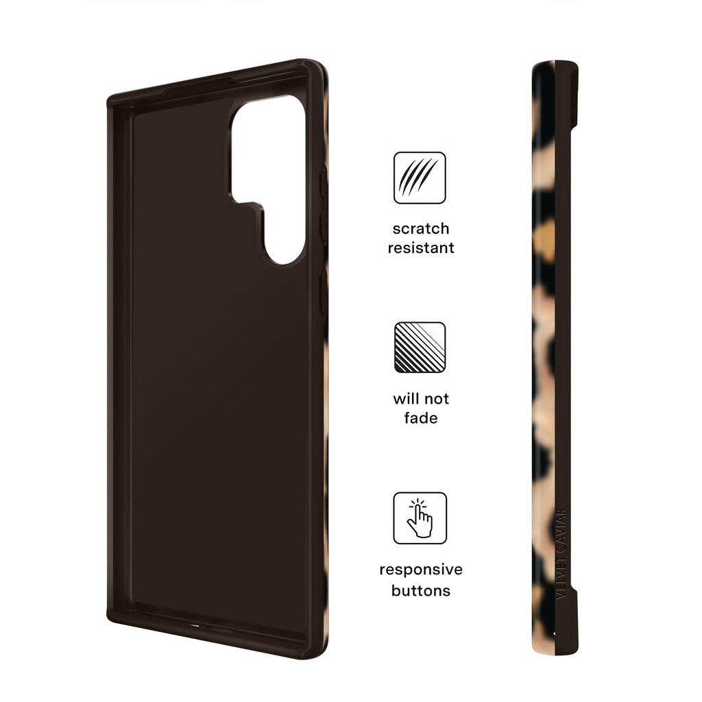 It Girl Blonde Leopard Samsung Case