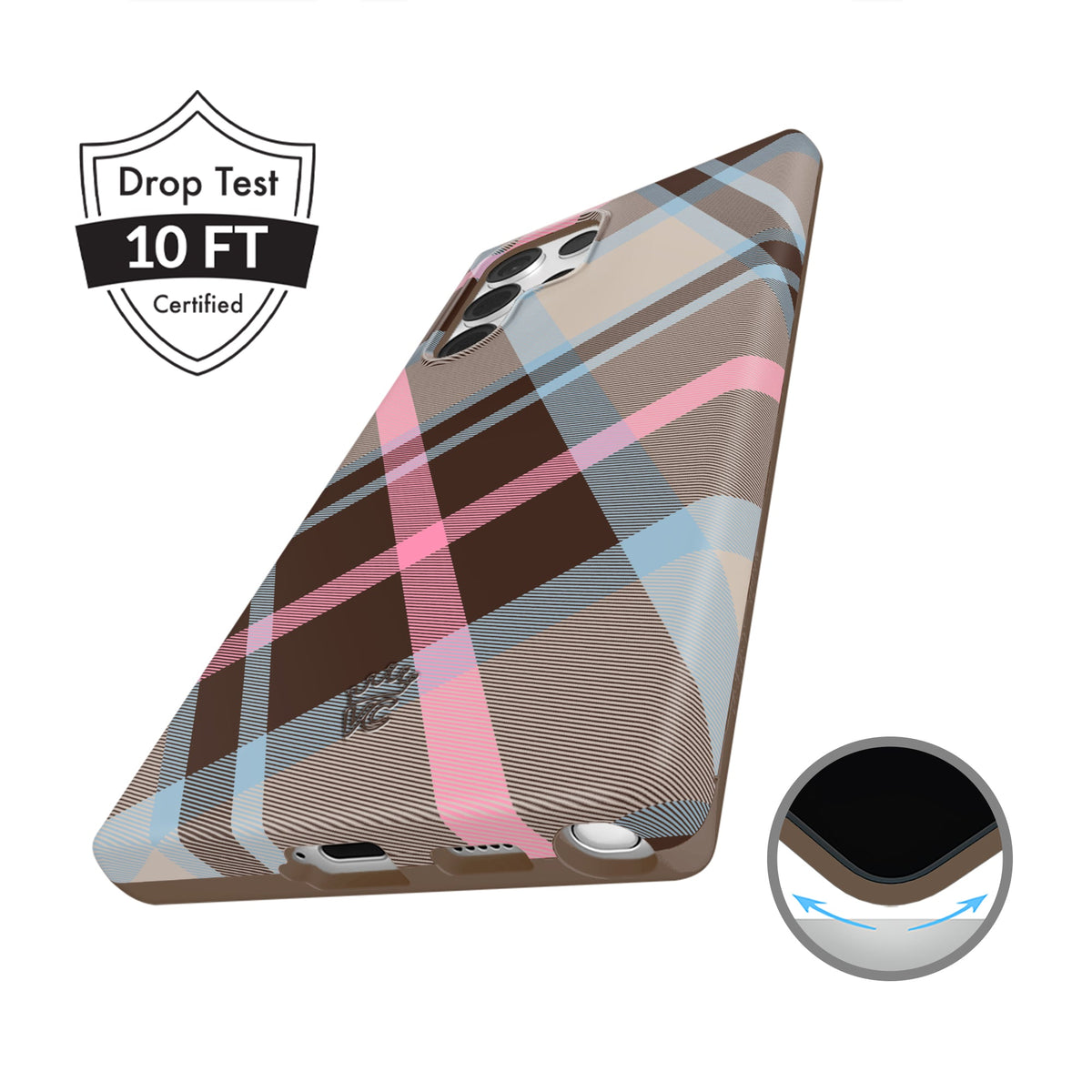 London Plaid Samsung Case