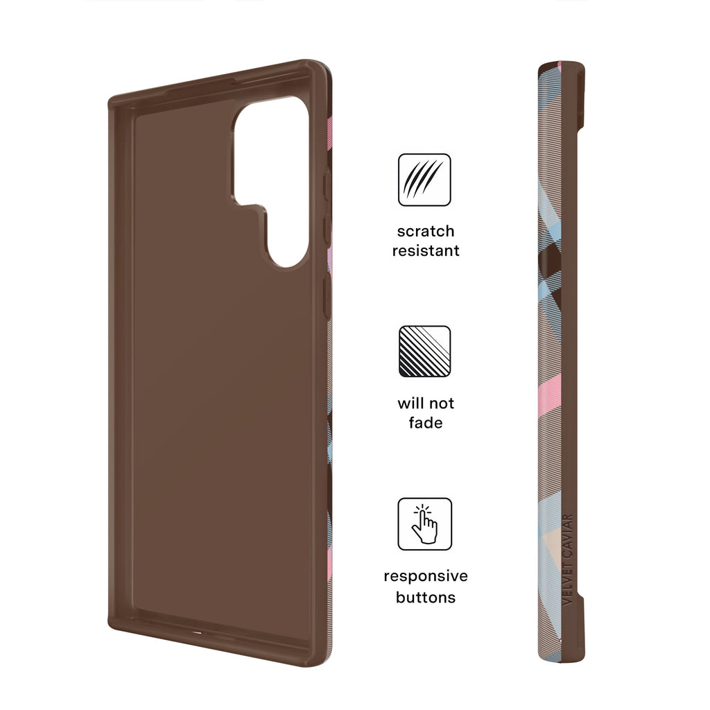 London Plaid Samsung Case