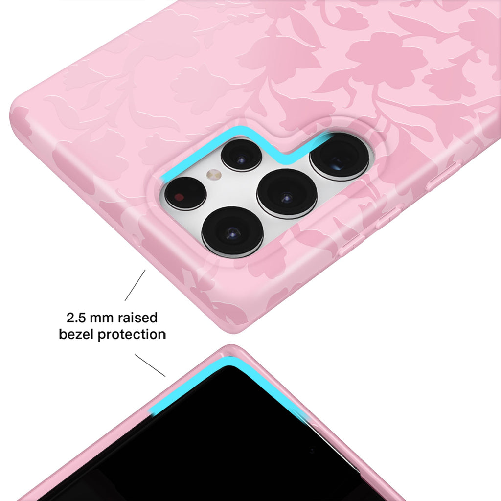 Magical Mauve Floral Samsung Case