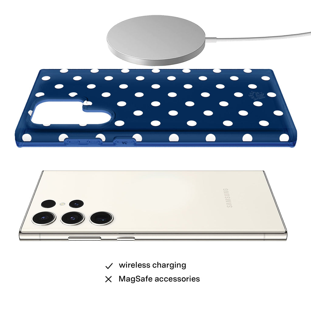 Midnight Polka Dot Samsung Case