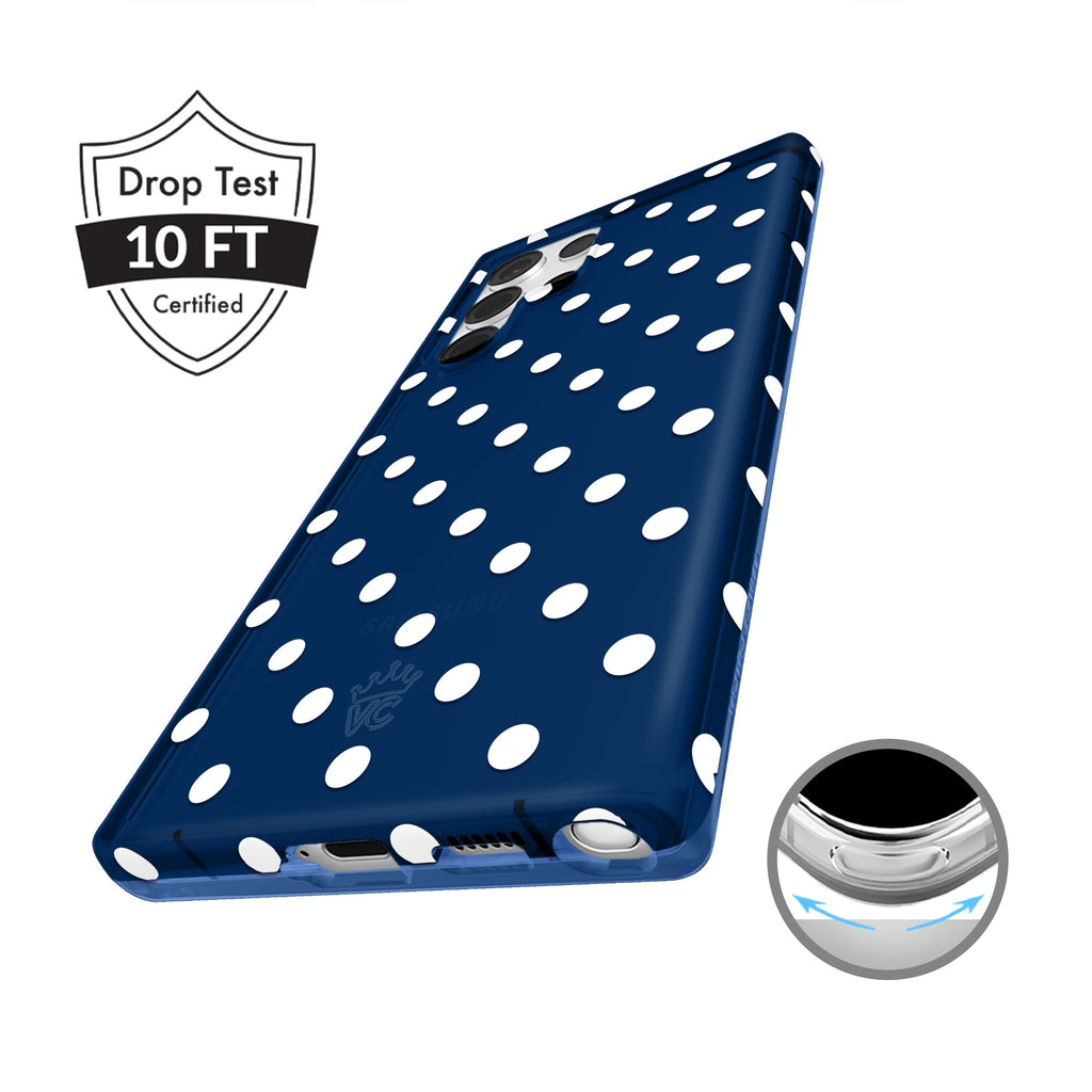 Midnight Polka Dot Samsung Case
