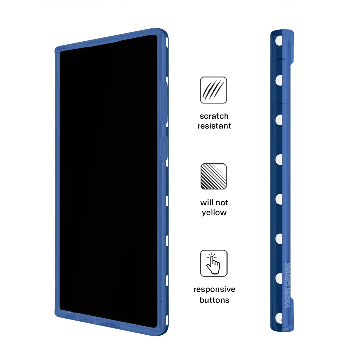Midnight Polka Dot Samsung Case