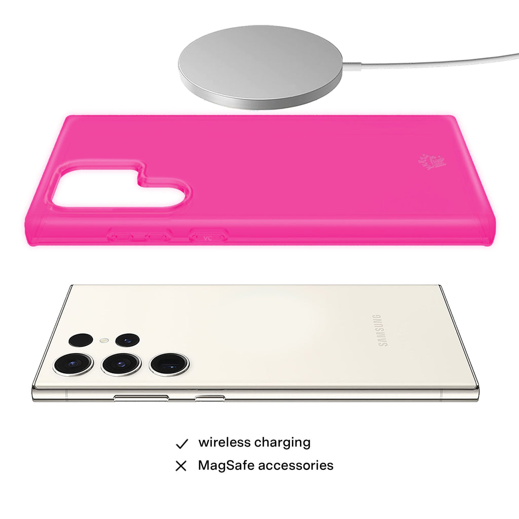 Pink Sapphire Jelly Samsung Case