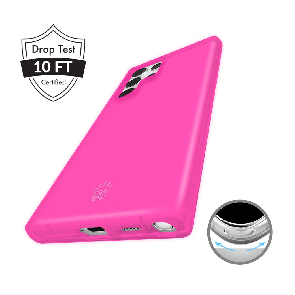 Pink Sapphire Jelly Samsung Case