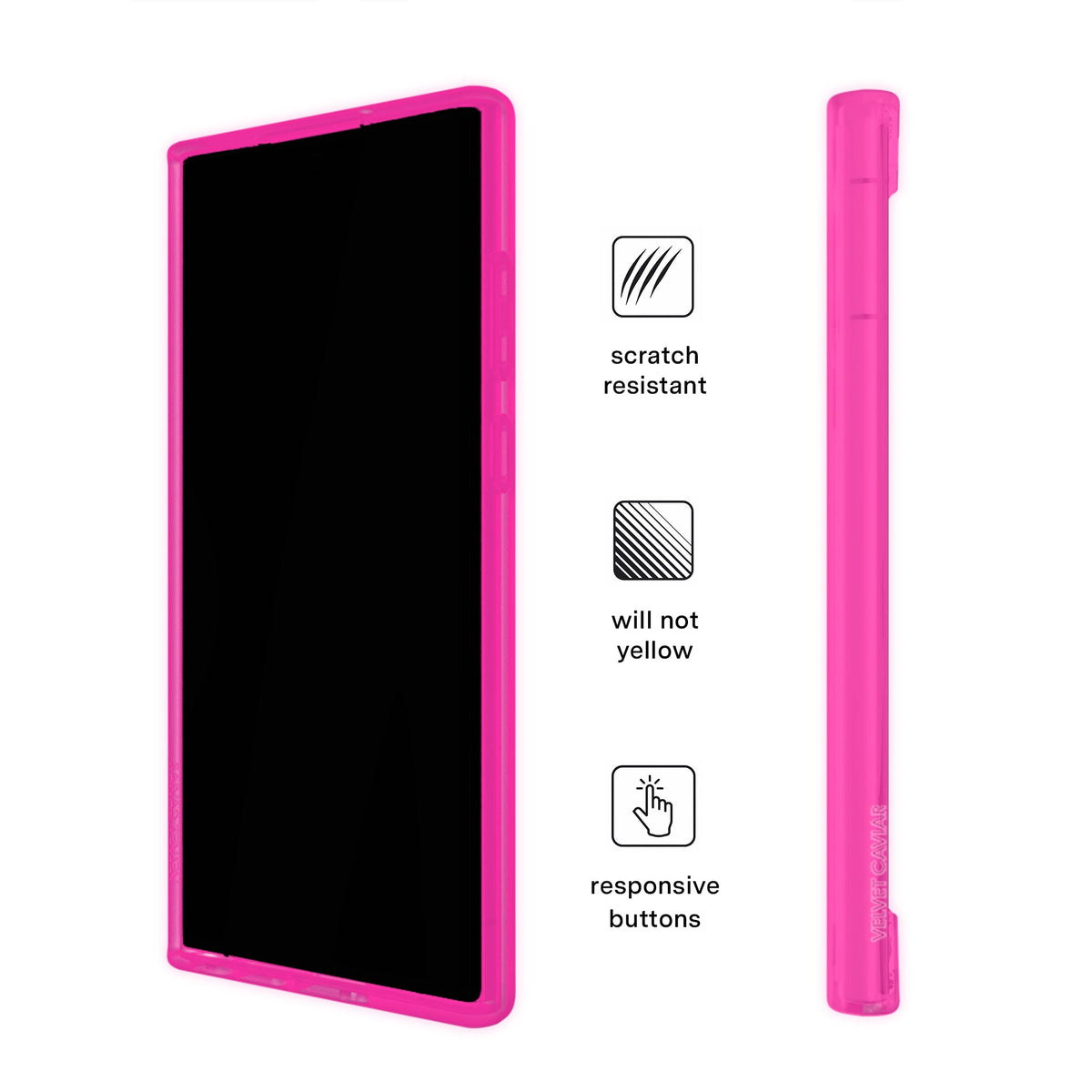 Pink Sapphire Jelly Samsung Case
