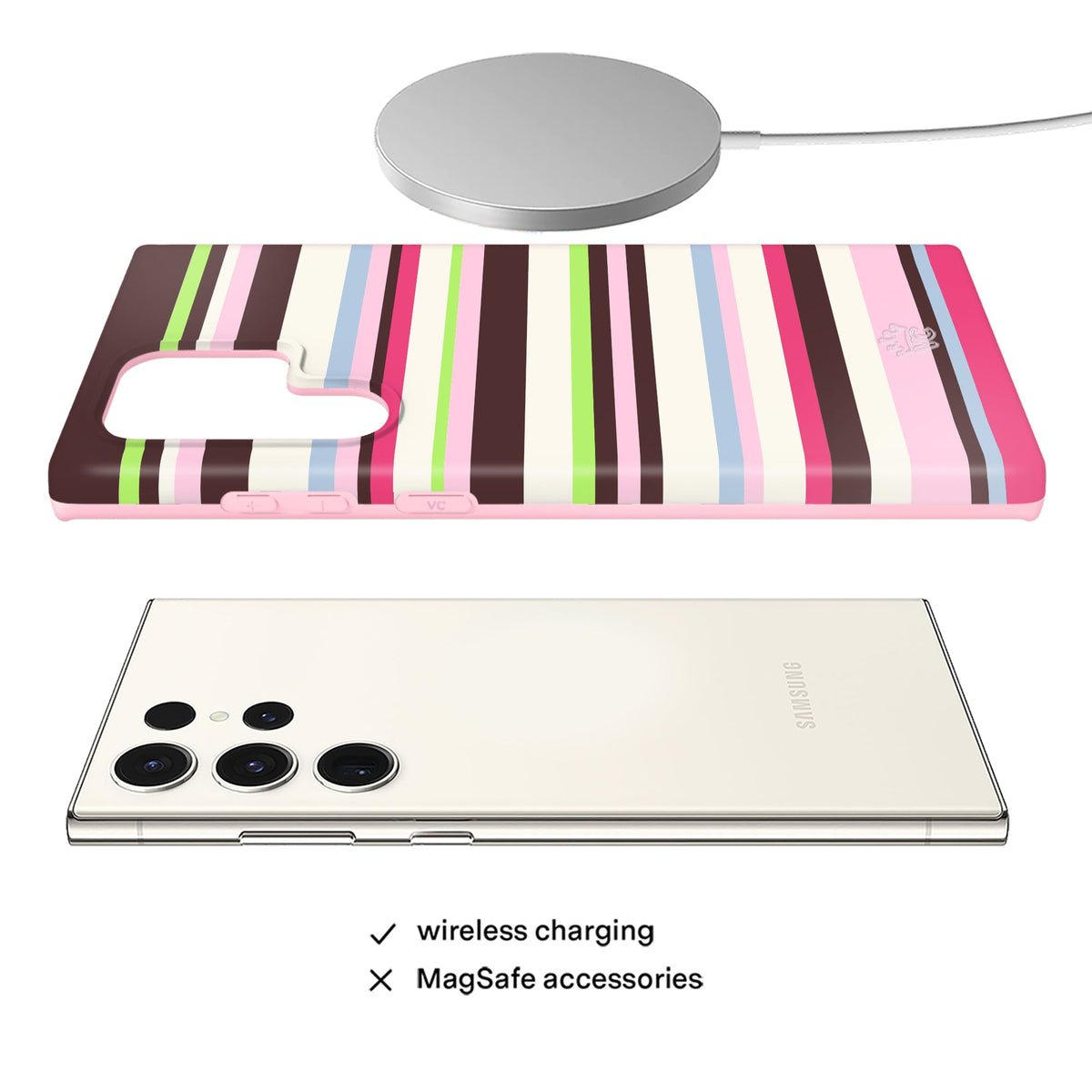 Sweet Treat Stripes Samsung Case