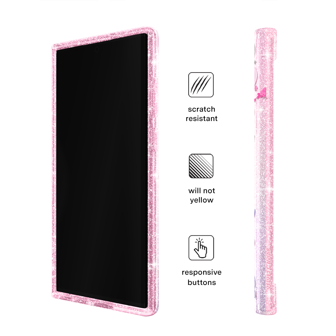 Wicked Glinda’s Bubble Glitter Samsung Case
