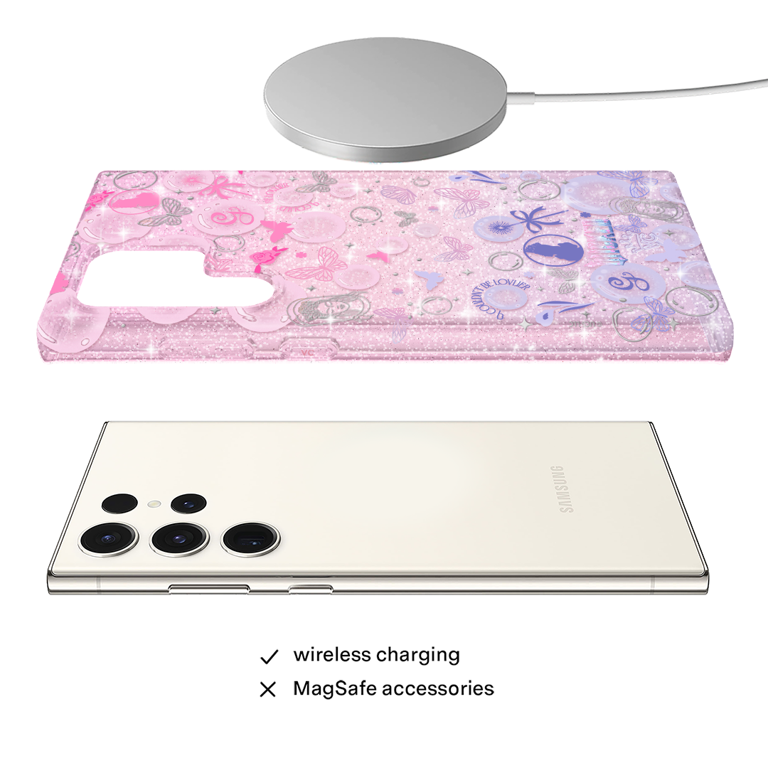 Wicked Glinda’s Bubble Glitter Samsung Case