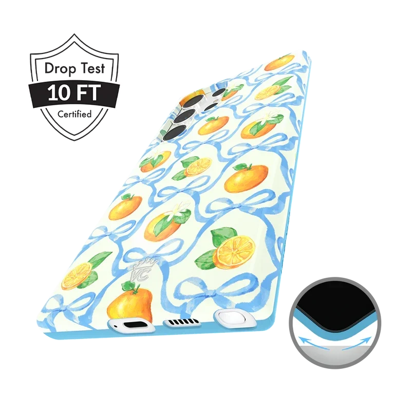 Orange Blossom Samsung Case