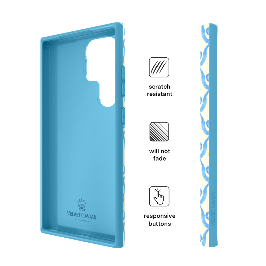 Orange Blossom Samsung Case