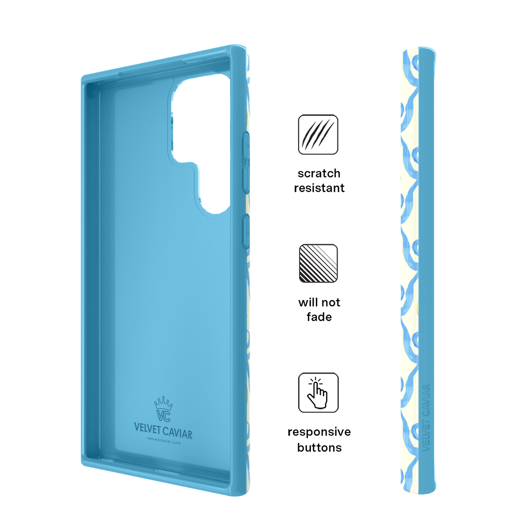 Orange Blossom Samsung Case