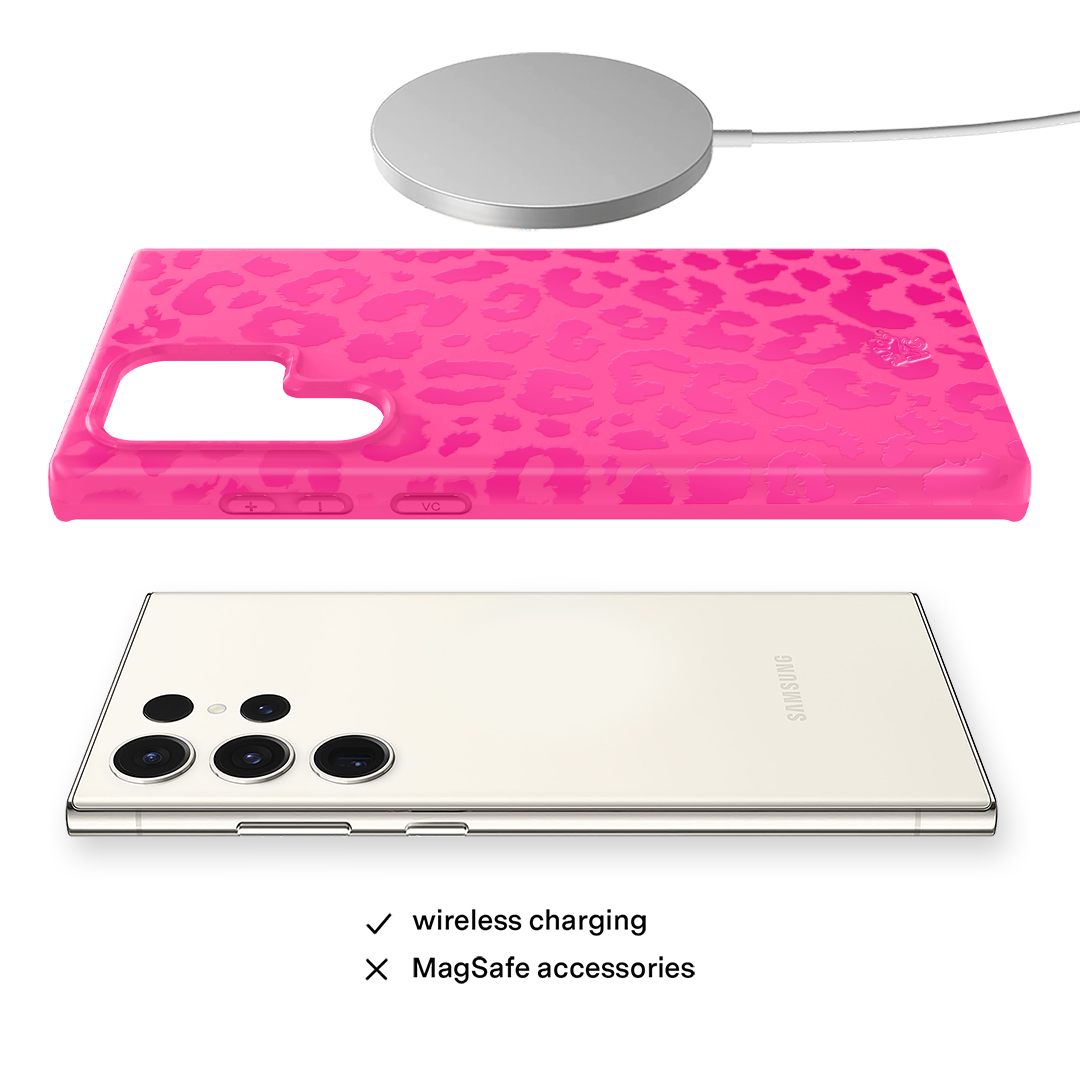 Even Hotter Pink Leopard Samsung Case