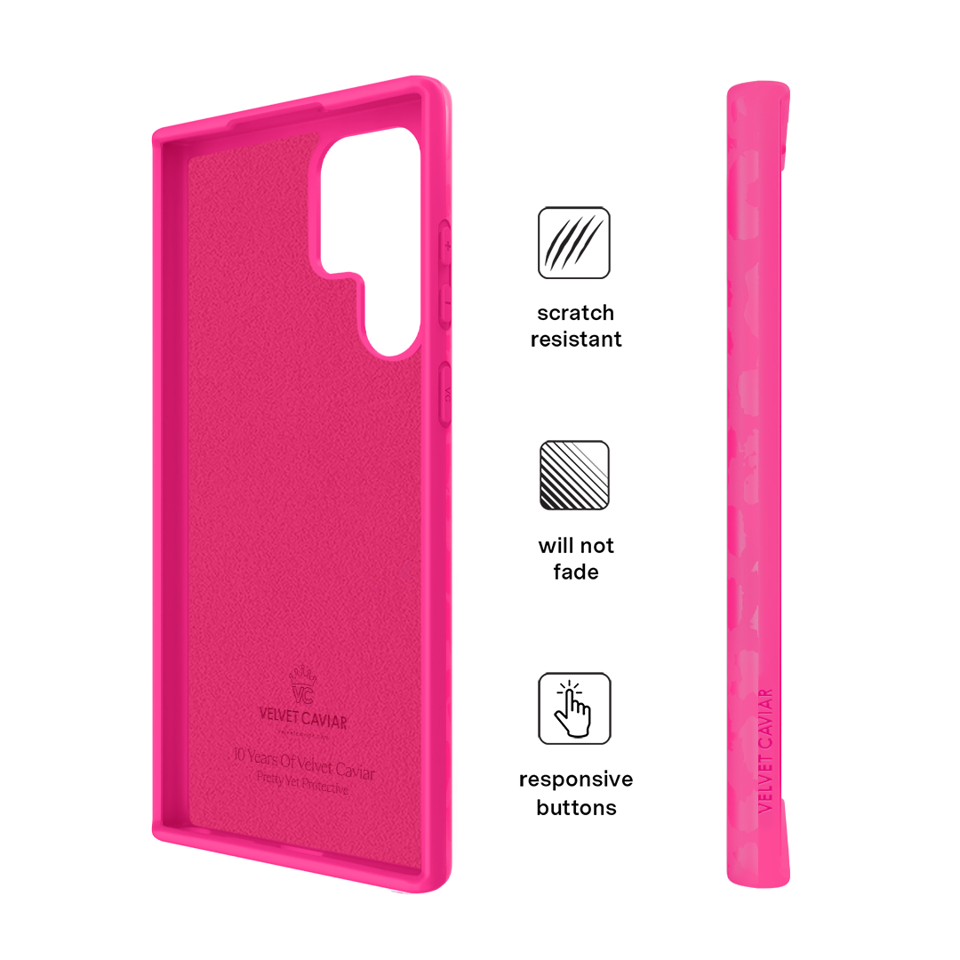 Even Hotter Pink Leopard Samsung Case