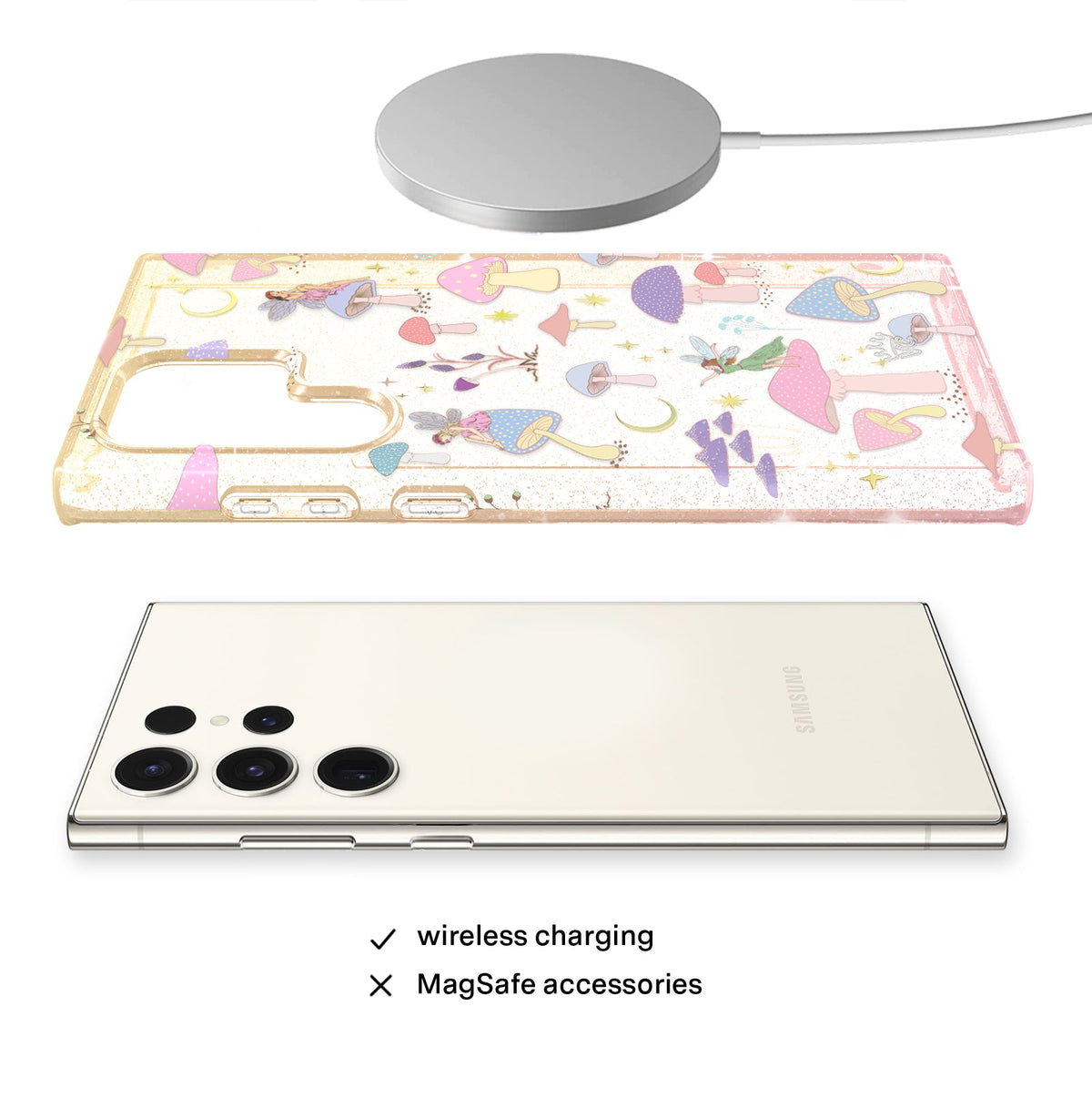 Enchanted Mushrooms Samsung Case