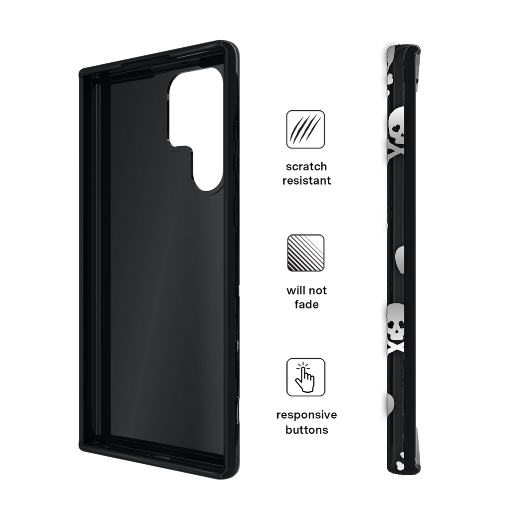 Chrome Skulls Samsung Case