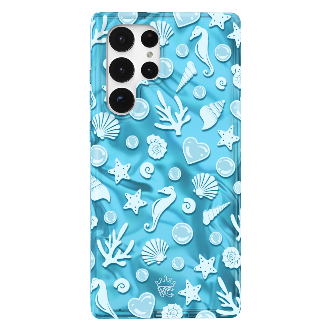 Aquamarine Holo Samsung Case