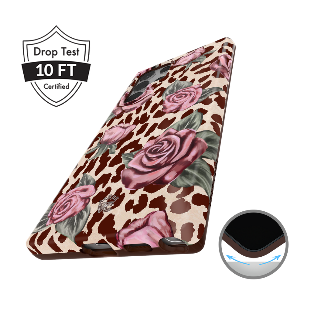 Rosy Leopard Samsung Case