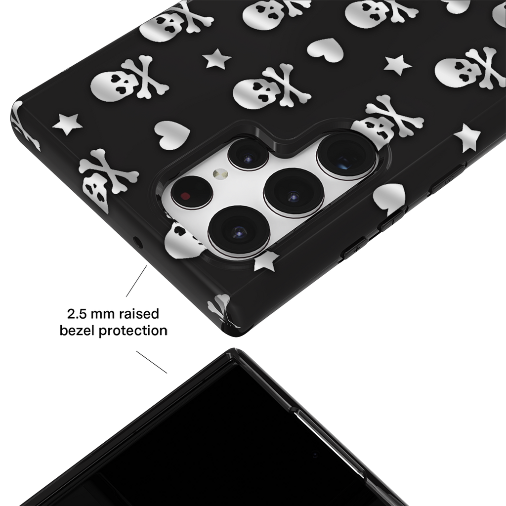 Chrome Skulls Samsung Case