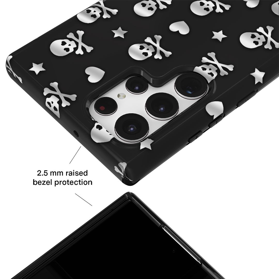 Chrome Skulls Samsung Case