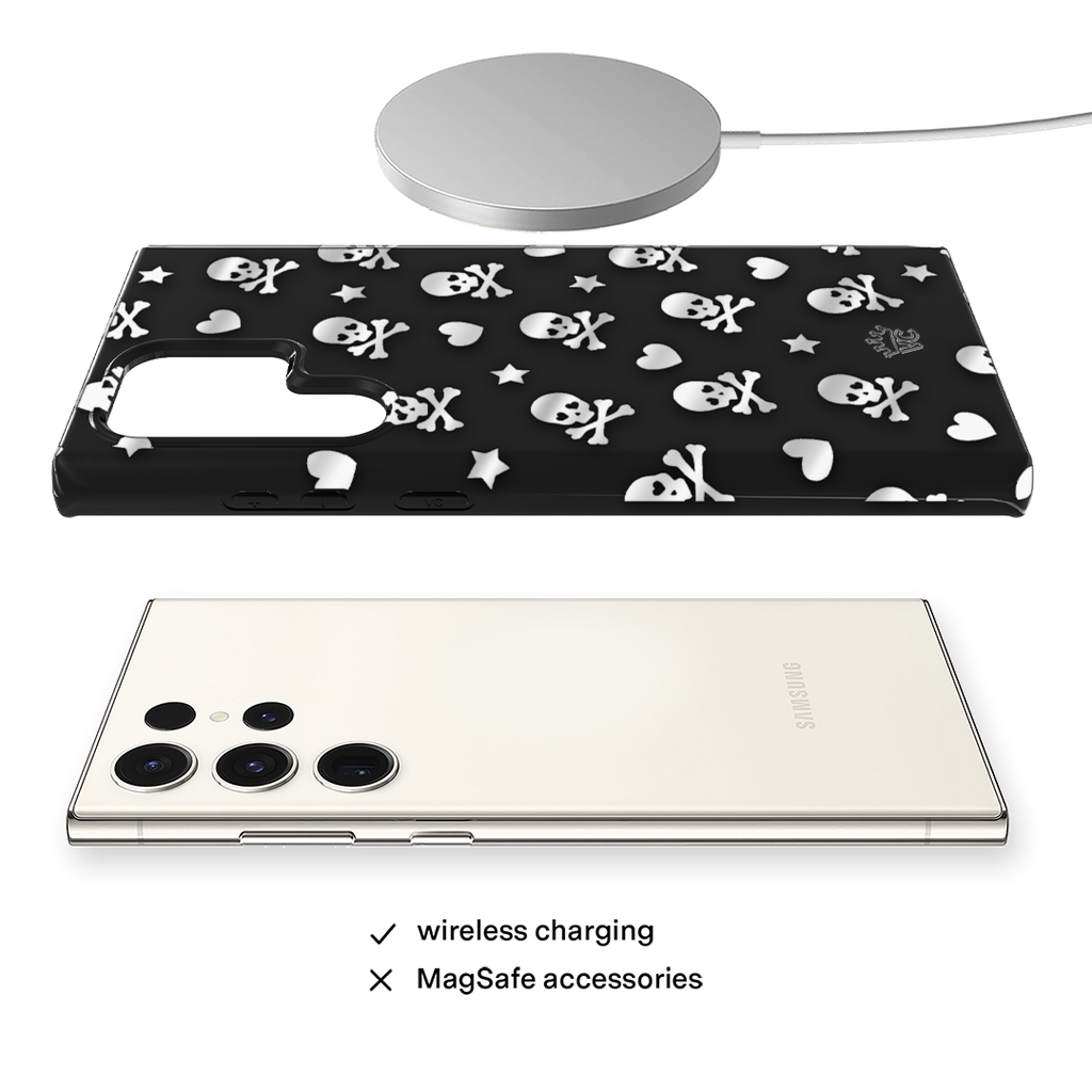 Chrome Skulls Samsung Case