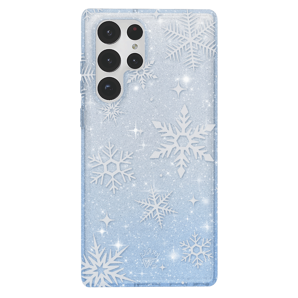 Snow Angel Glitter Samsung Case