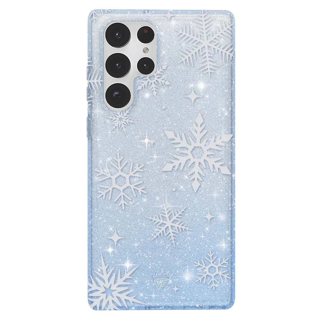Snow Angel Glitter Samsung Case