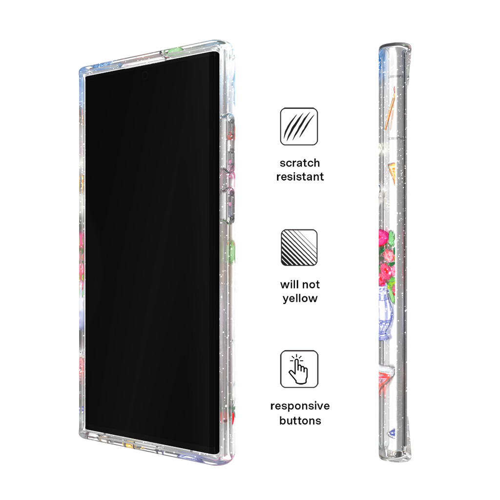 Dolce Vita Glitter Samsung Case