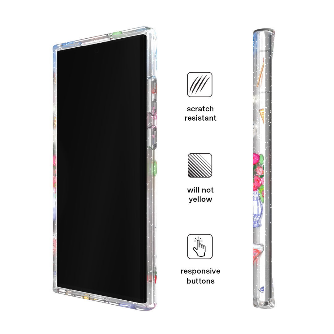 Dolce Vita Glitter Samsung Case