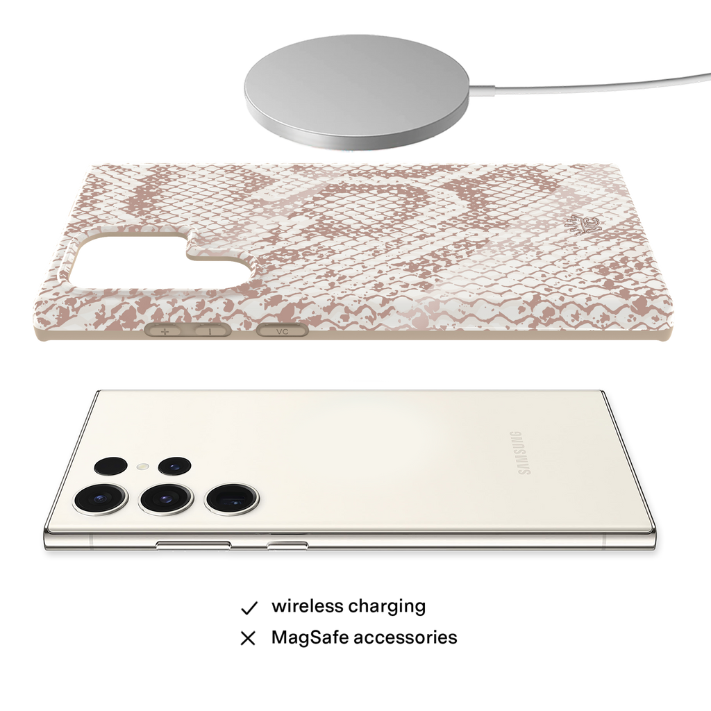 Nude Python Samsung Case