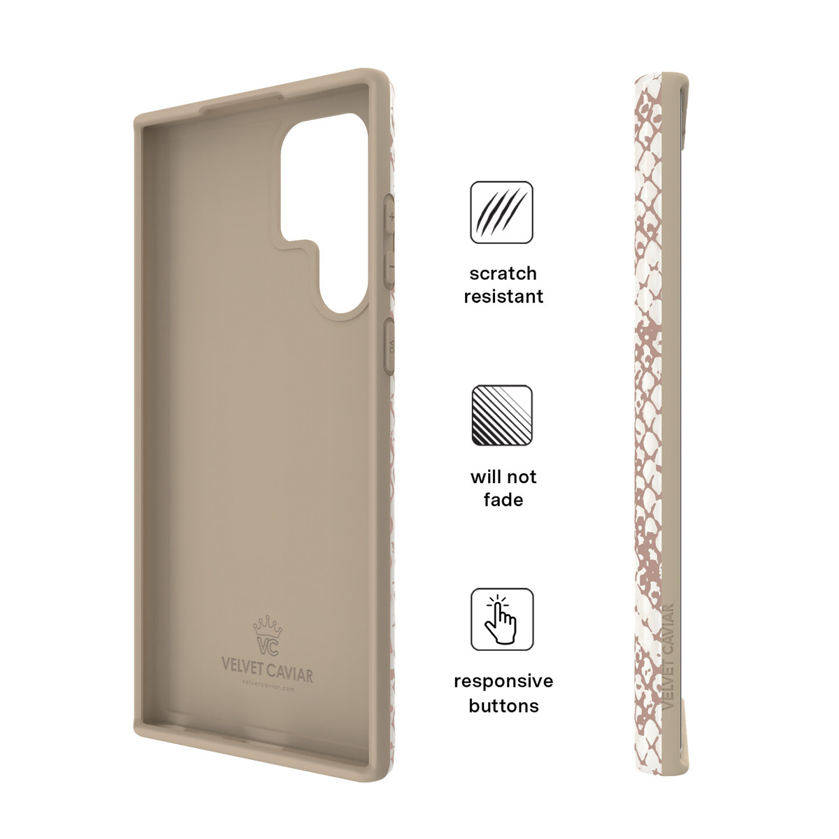 Nude Python Samsung Case