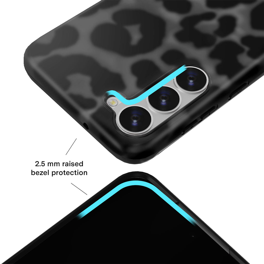 It Girl Black Leopard Samsung Case