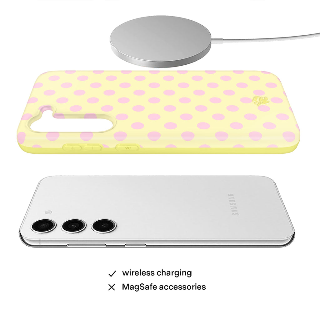 Buttercream Polka Dot Samsung Case