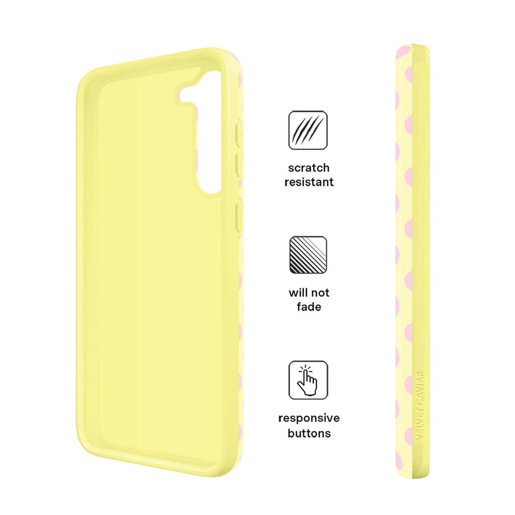 Buttercream Polka Dot Samsung Case