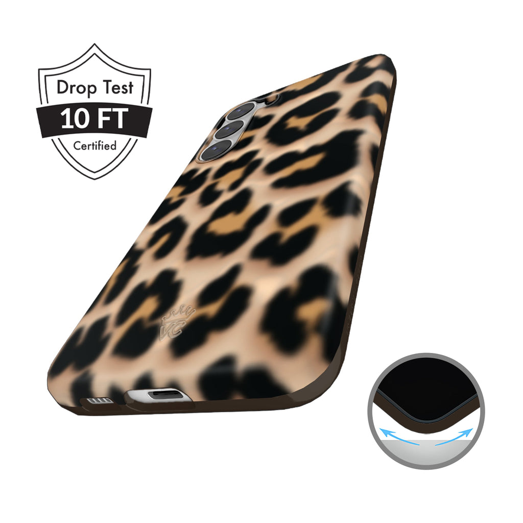 It Girl Blonde Leopard Samsung Case