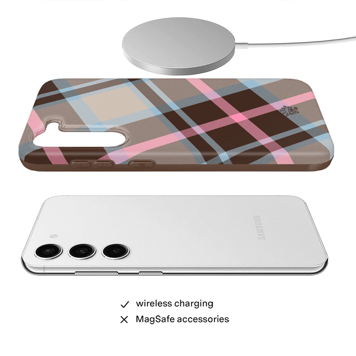 London Plaid Samsung Case