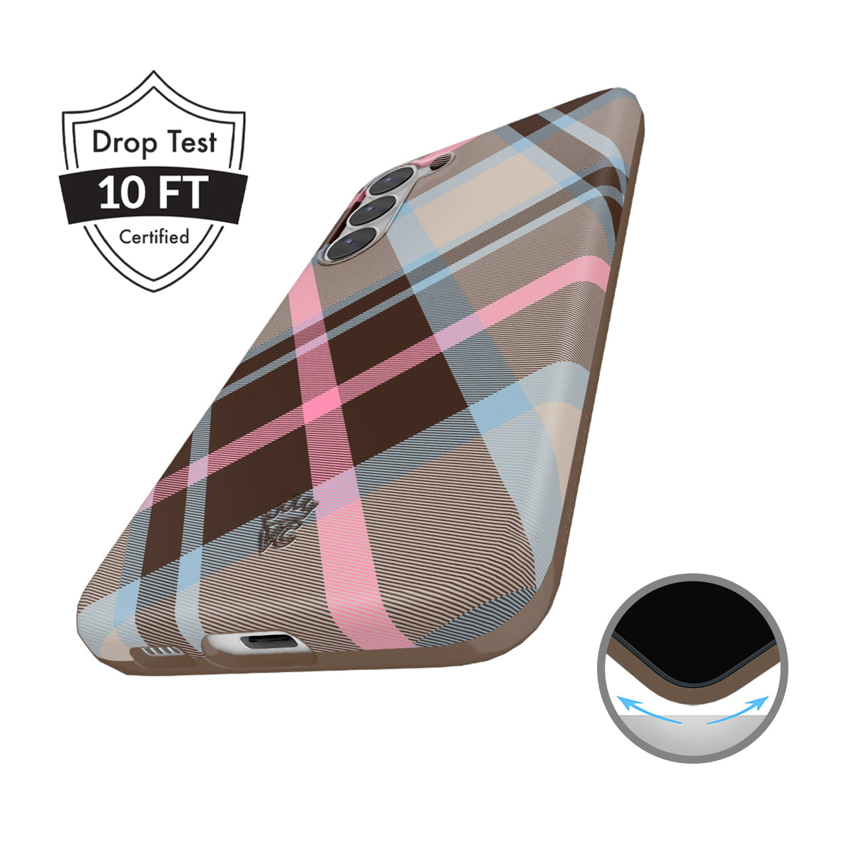 London Plaid Samsung Case
