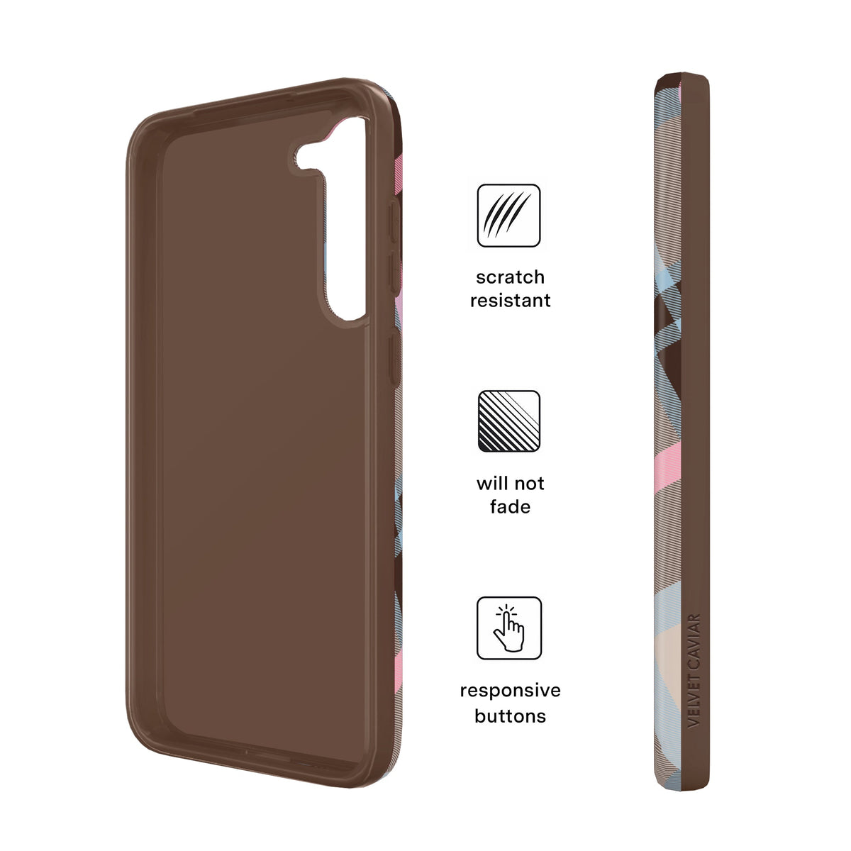 London Plaid Samsung Case