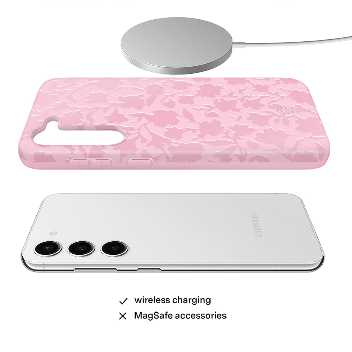 Magical Mauve Floral Samsung Case