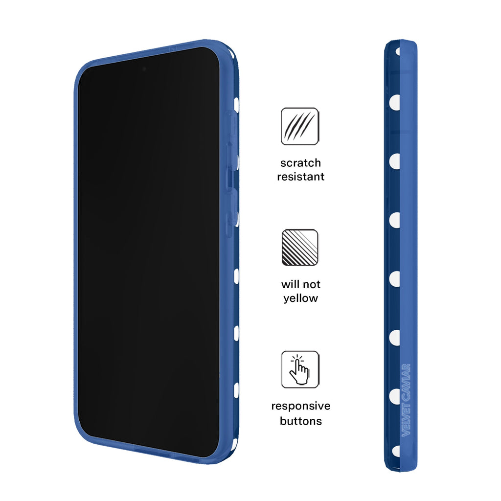 Midnight Polka Dot Samsung Case