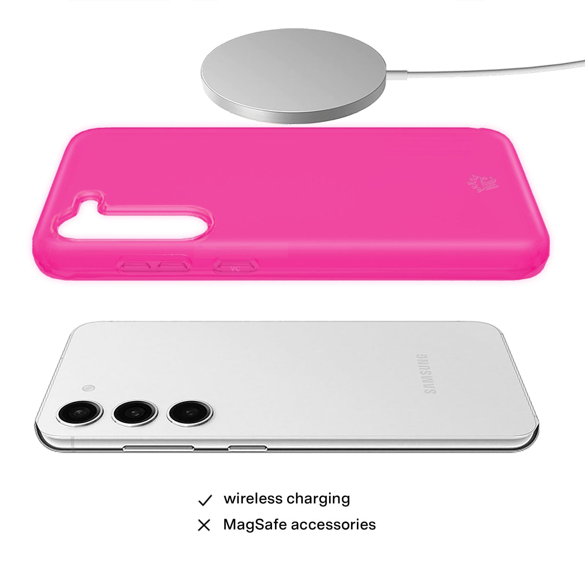 Pink Sapphire Jelly Samsung Case