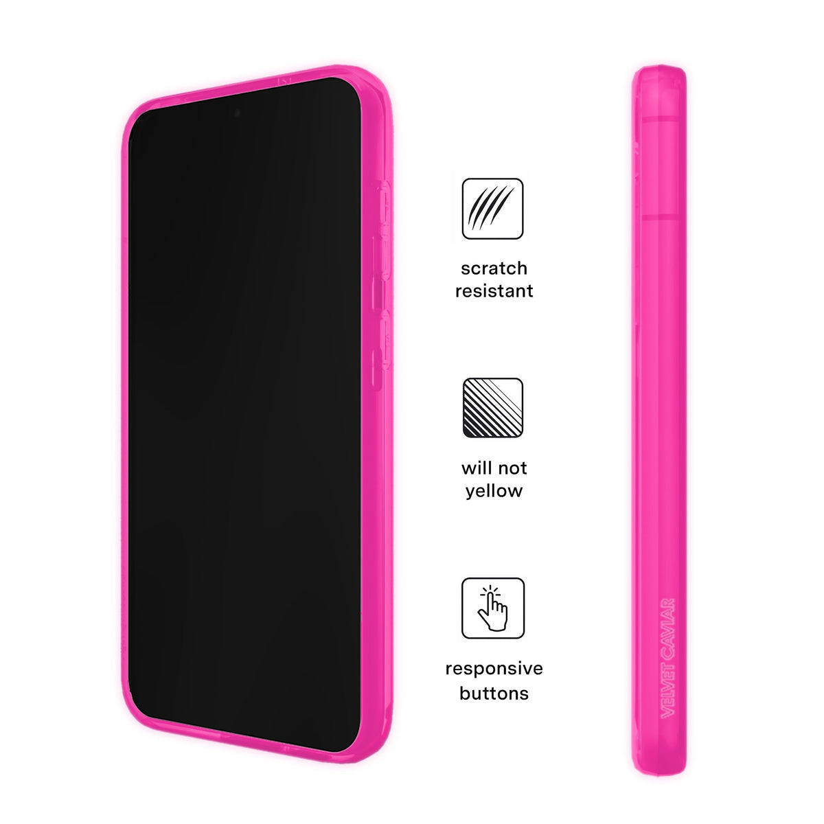 Pink Sapphire Jelly Samsung Case