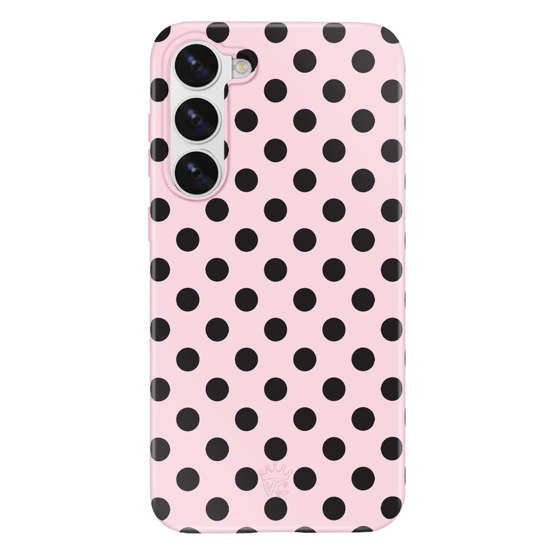 Princess Pink Polka Dot Samsung Case