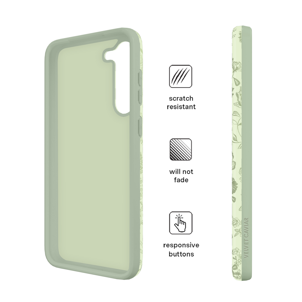 Storybook Sage Floral Samsung Case