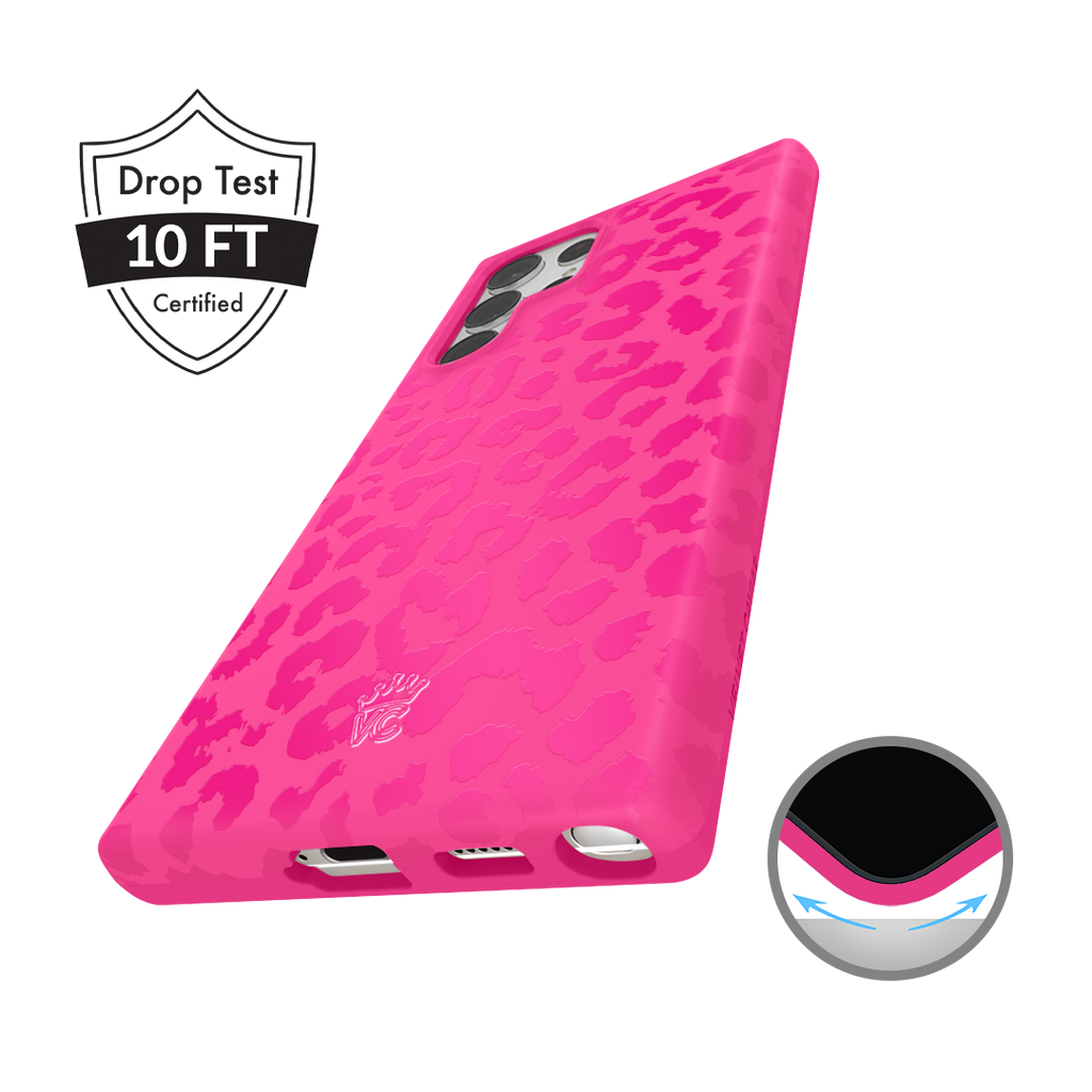 Even Hotter Pink Leopard Samsung Case