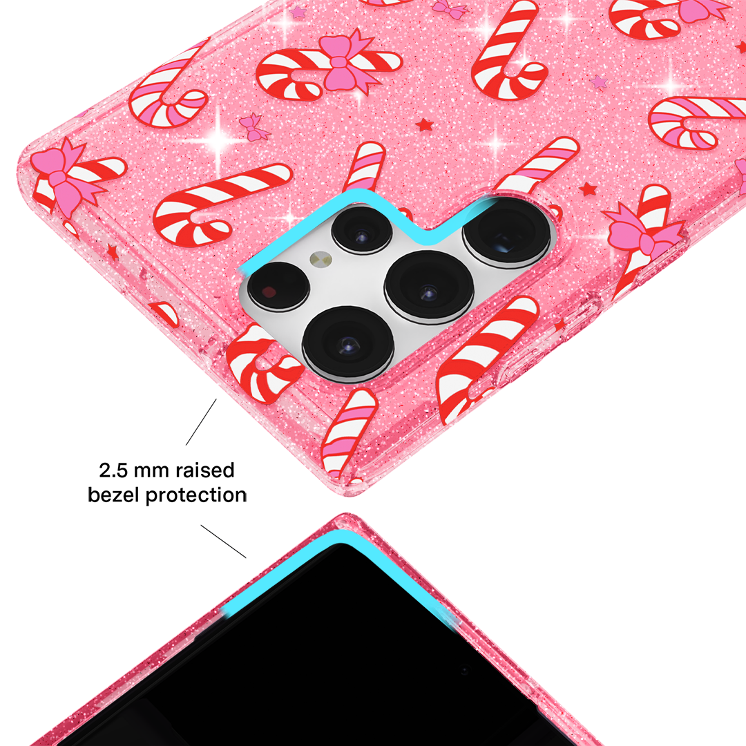 Pink Peppermint Princess Samsung Case
