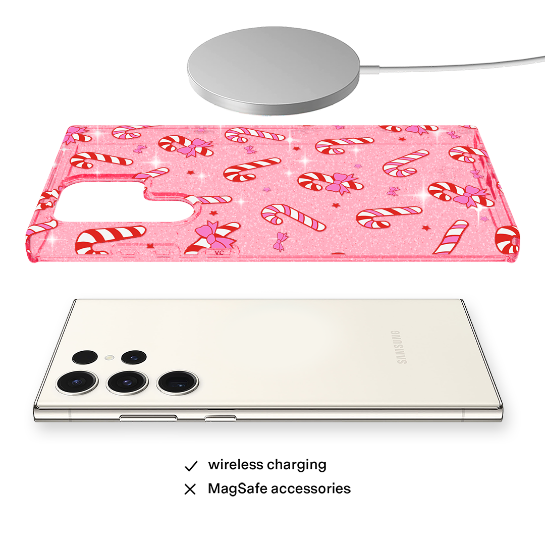 Pink Peppermint Princess Samsung Case