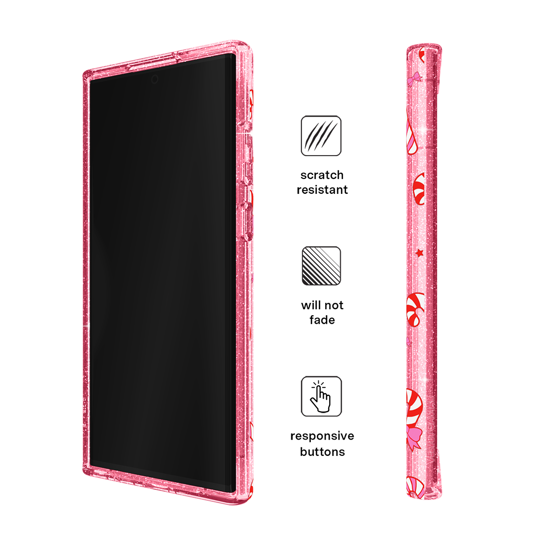 Pink Peppermint Princess Samsung Case