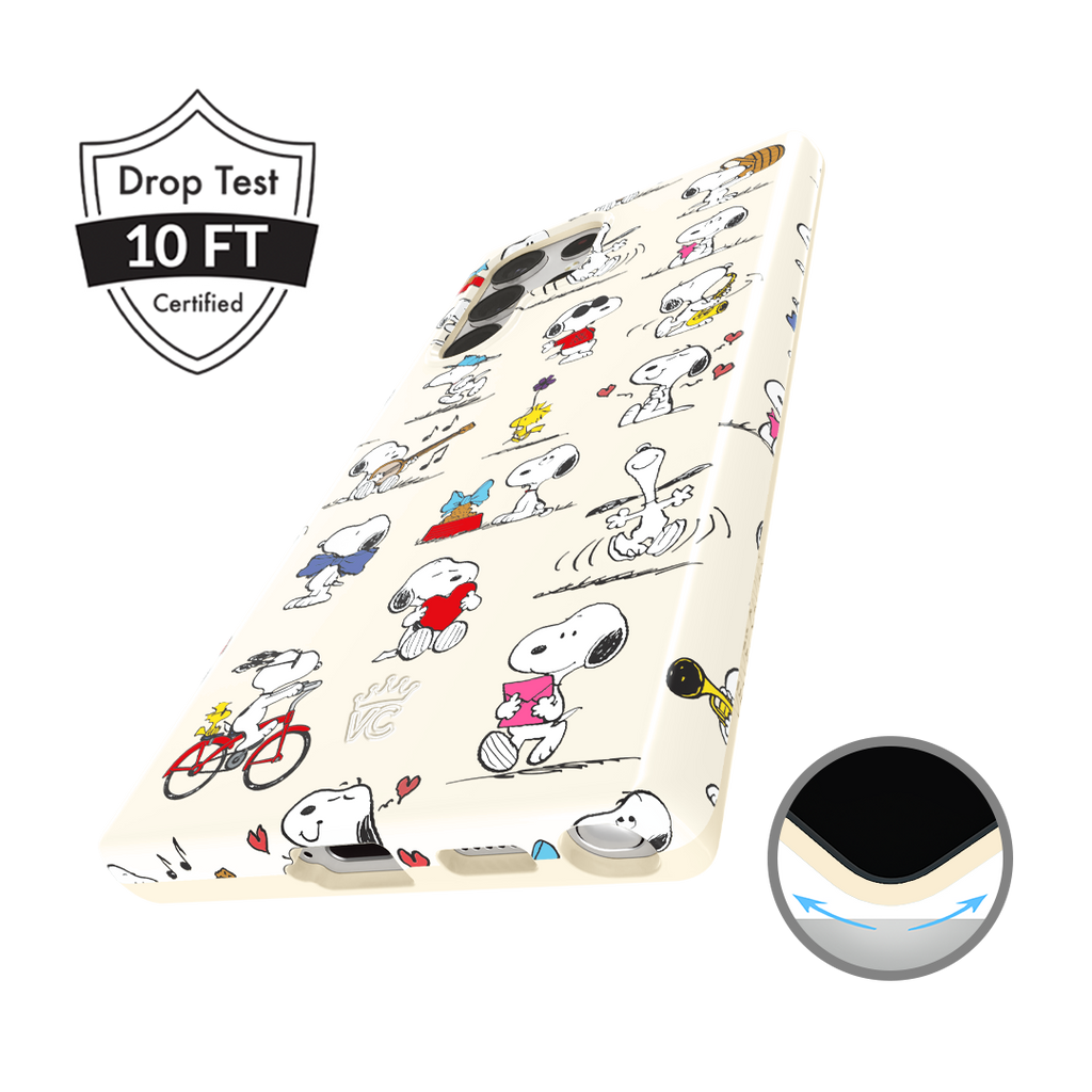 Snoopy Moods Samsung Case